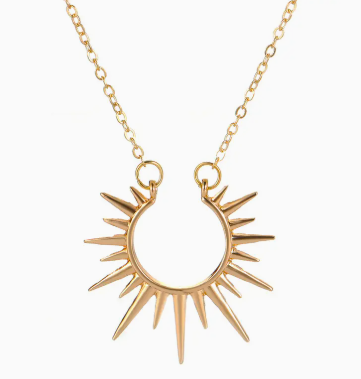 Golden Sun Necklace