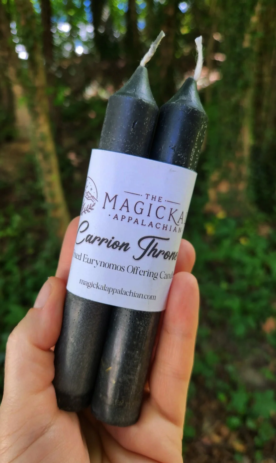 Carrion Throne Candles | Fixed Eurynomos Offering Candles