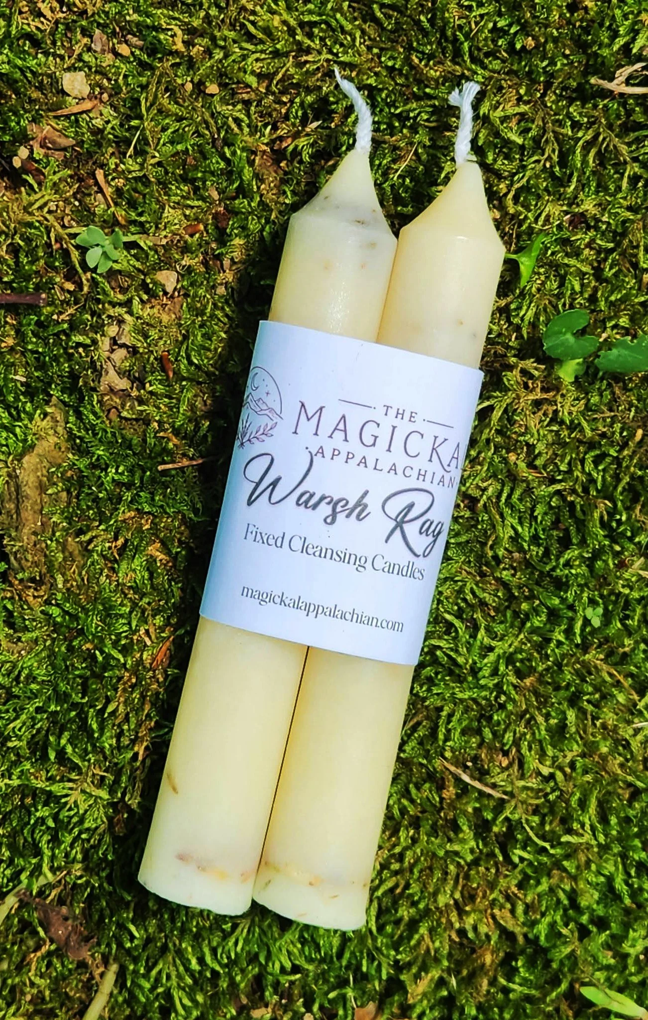Fixed cleansing candles crafted for spiritual cleansing, energy clearing, releasing heaviness, clearing stagnant energy, home cleansing, and ritual reset work.