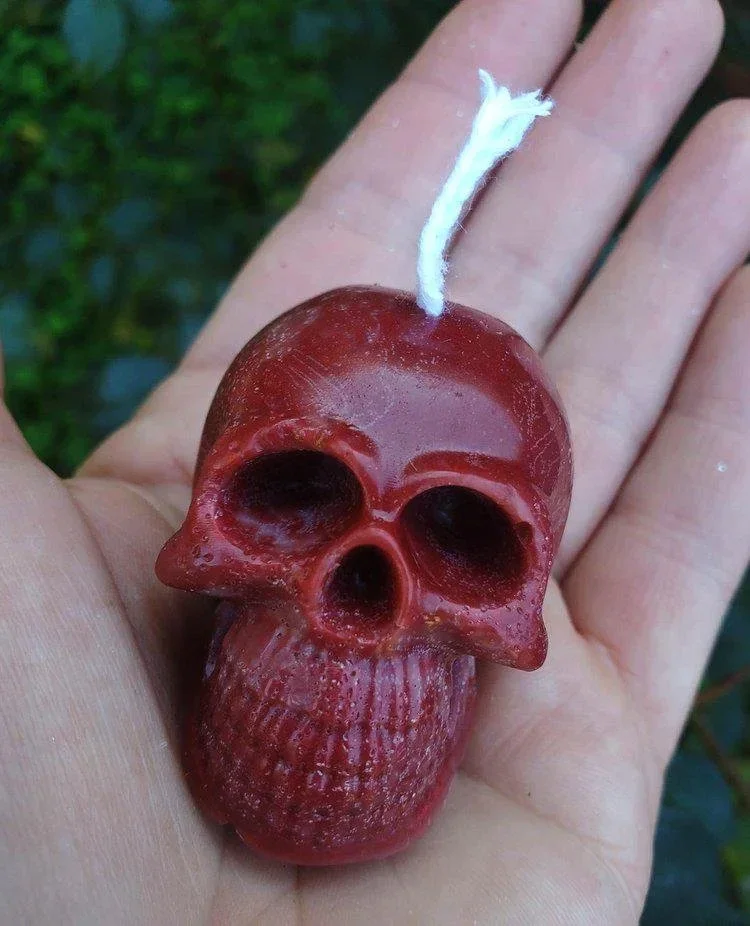 Mini Skull Candle