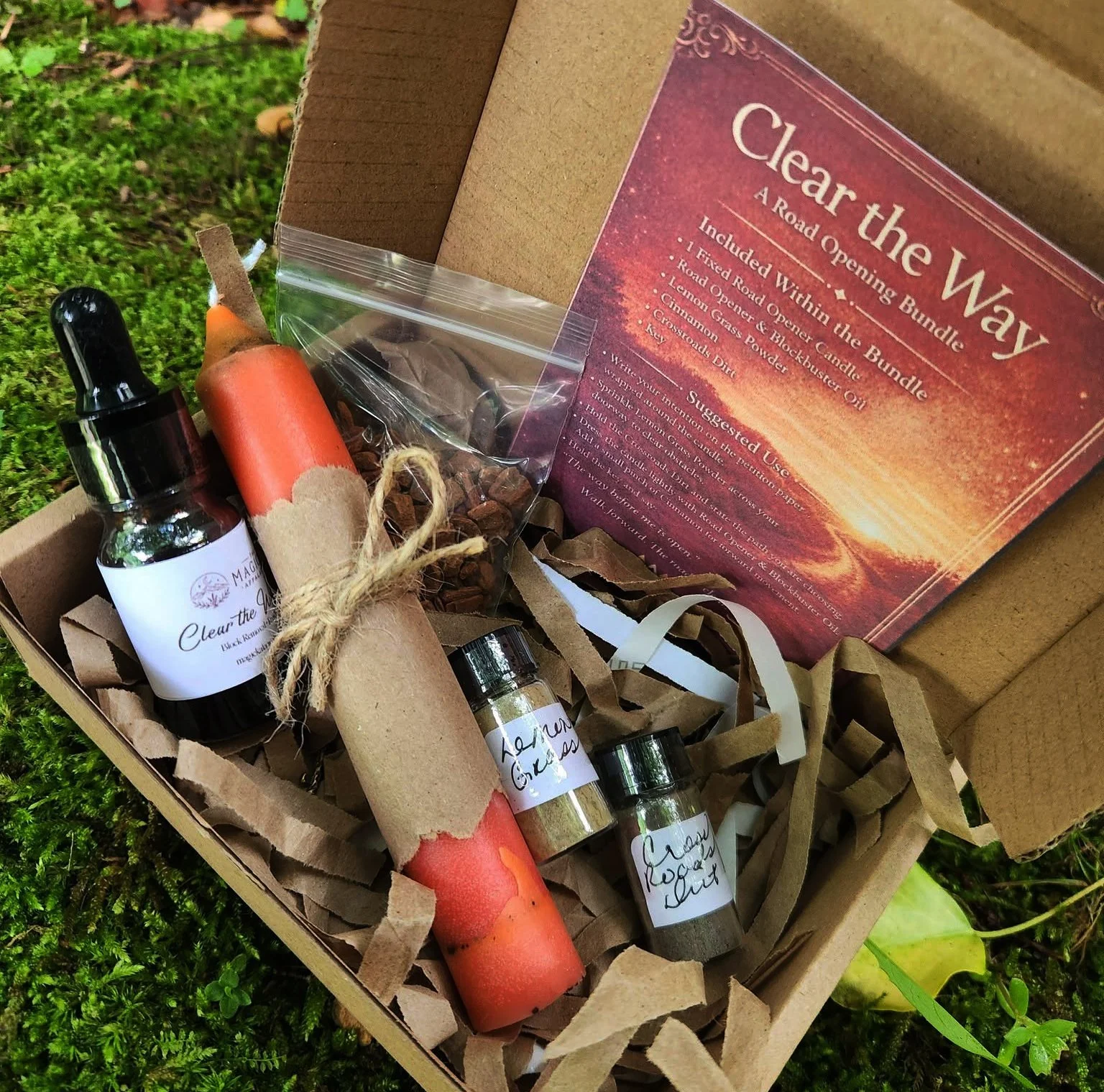 Clear The Way Road Opener Spell Bundle Kit