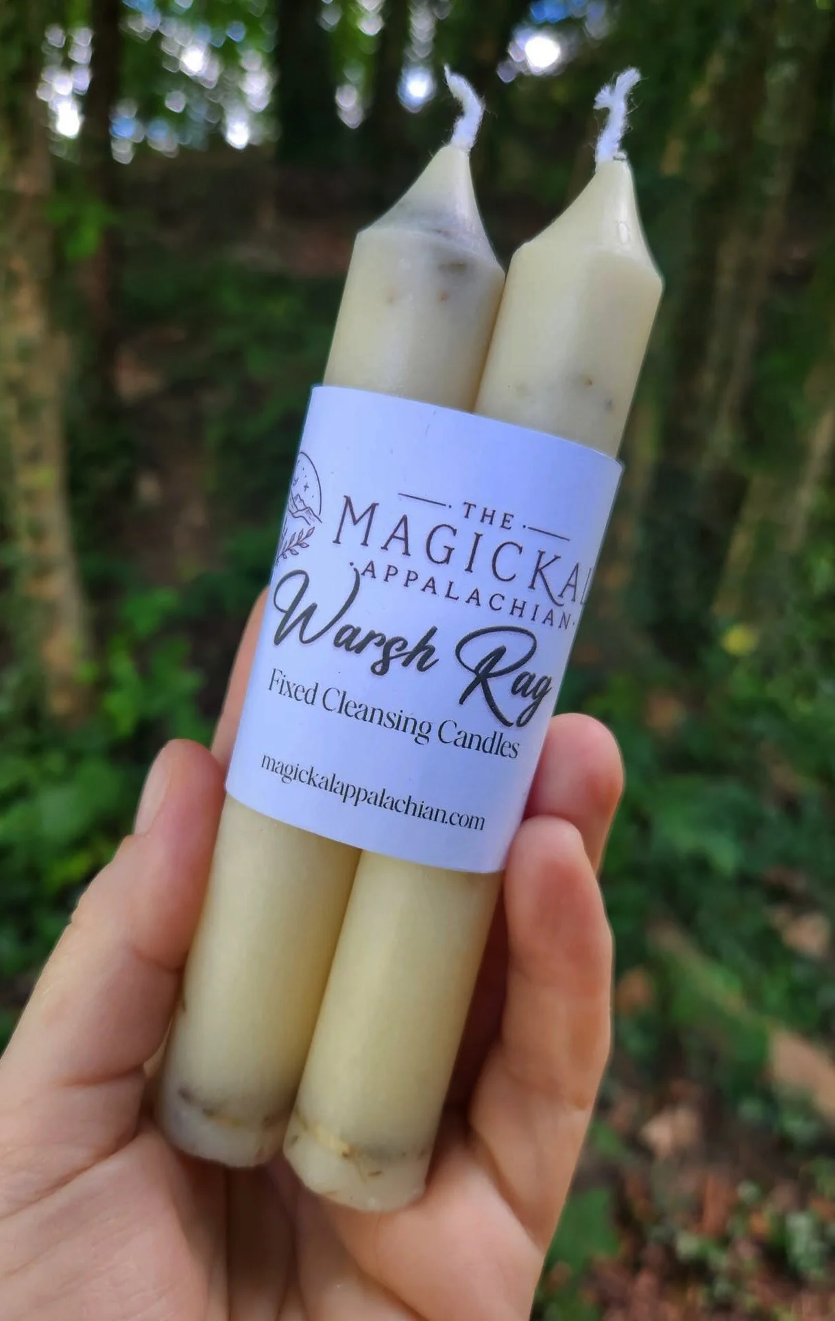 Warsh Rag | Fixed Cleansing Candles