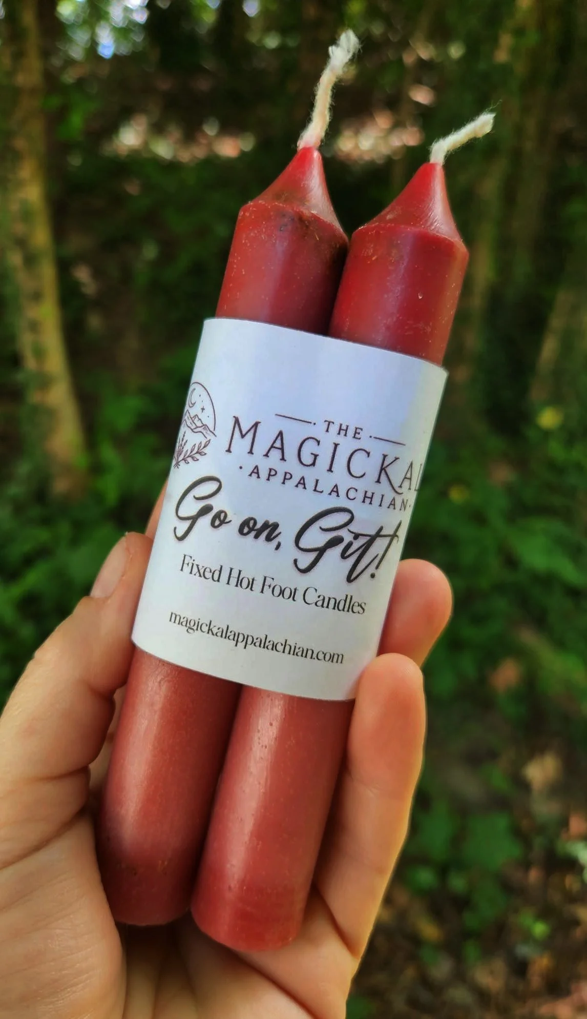 Go on, Git! | Fixed Hot Foot Candles