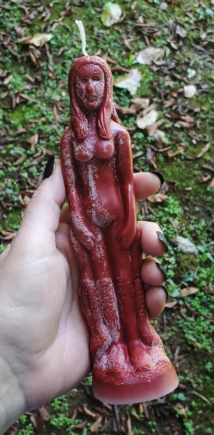 Full Figure Beeswax Ritual Candle