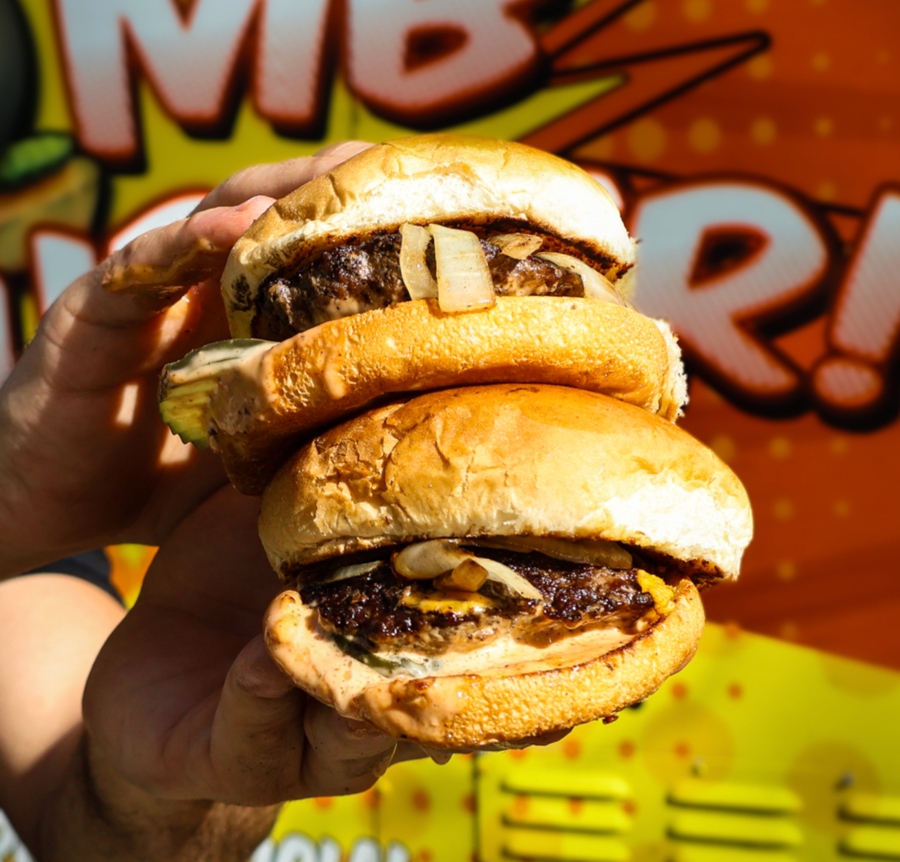 Saturday: Bomb Burgers