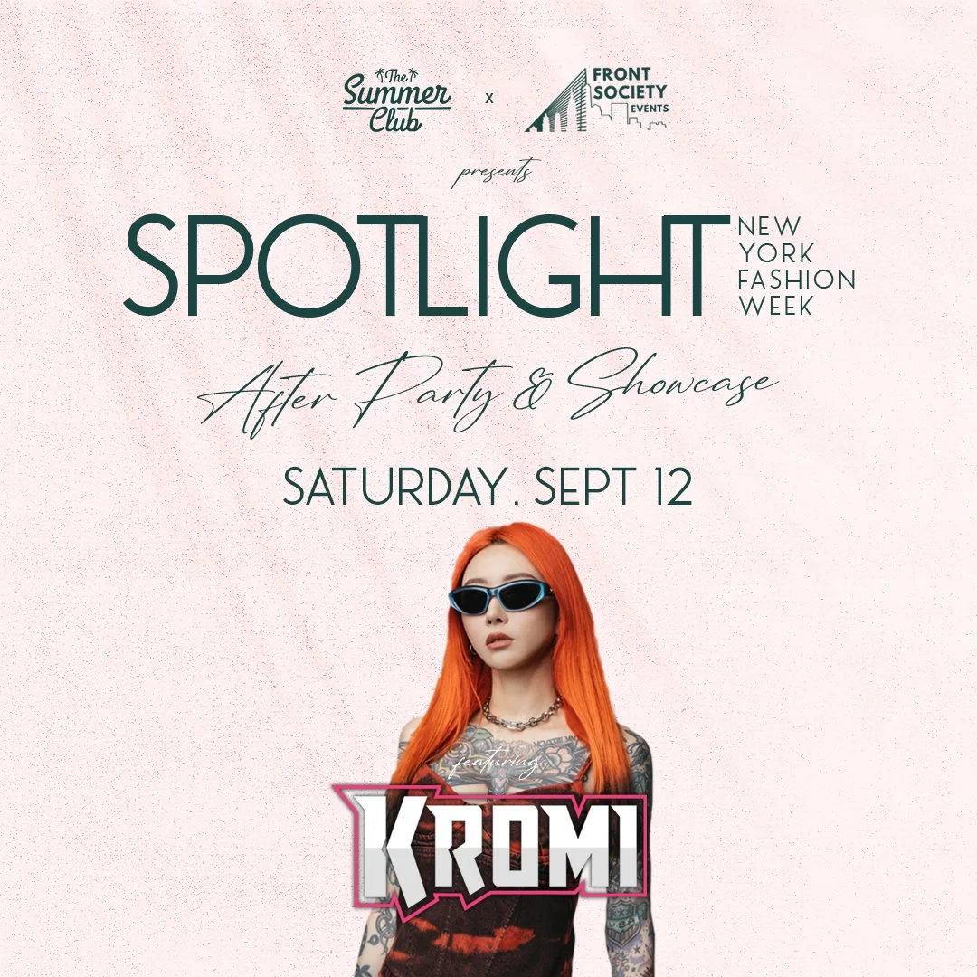 Spotlight NYC Fashion Week Wrap Party with KROMI