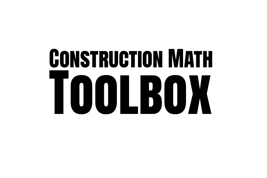 Construction Math Toolbox