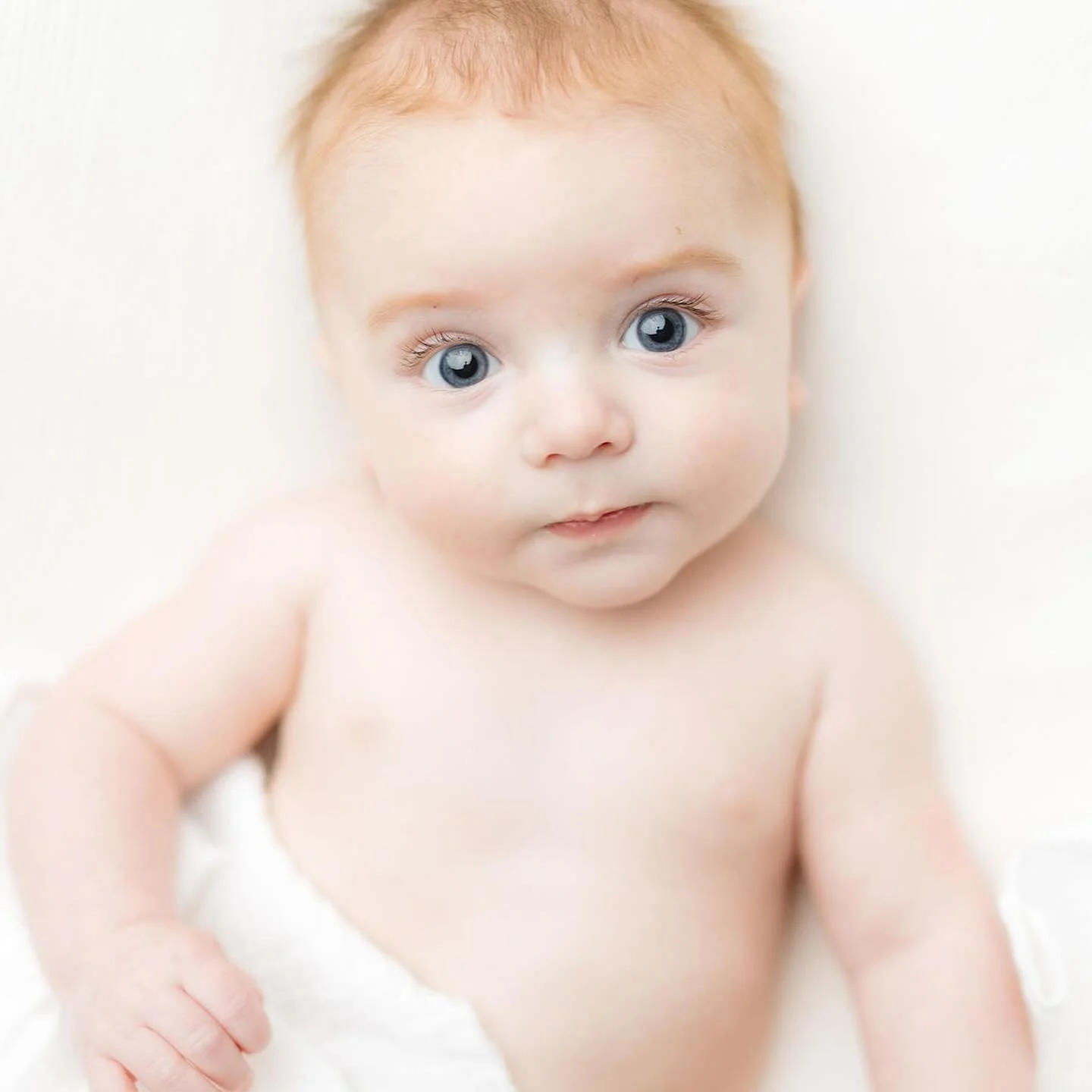 “Eyes Full of Wonder”
A close-up glimpse into soft blue eyes that hold the quiet magic of new beginnings. Innocence, curiosity, and the promise of all that's to come—captured in a single gaze.