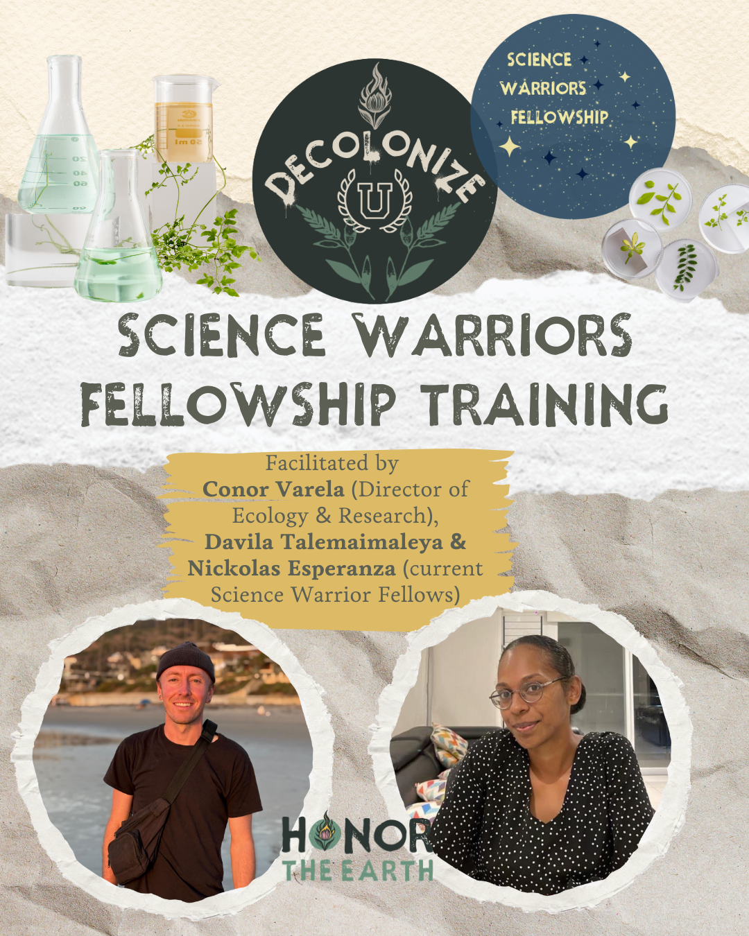 Science Warrior Fellows x Decolonize U — Honor The Earth