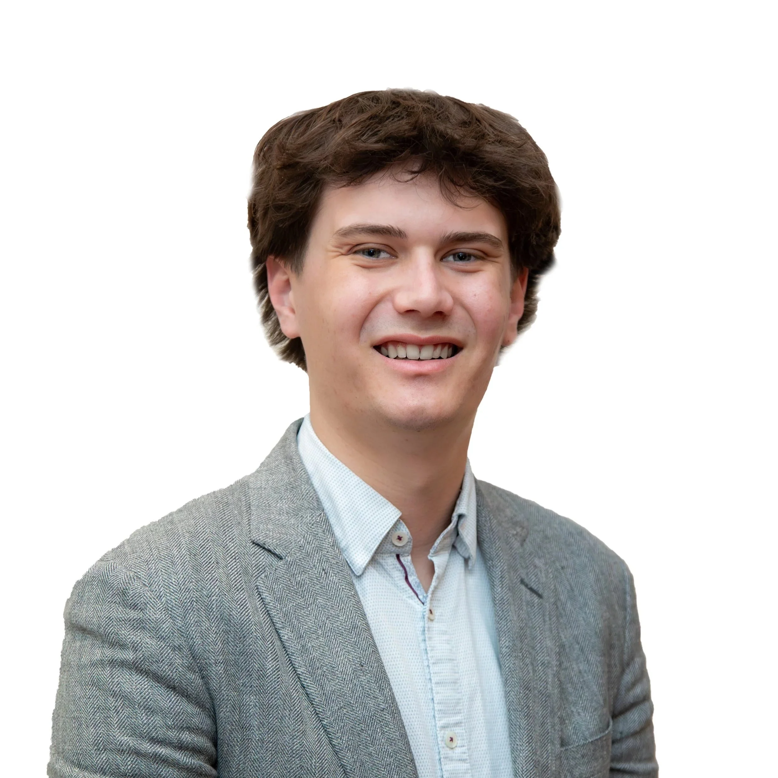 A gray silhouette of a person with no distinguishing features on a light gray background.