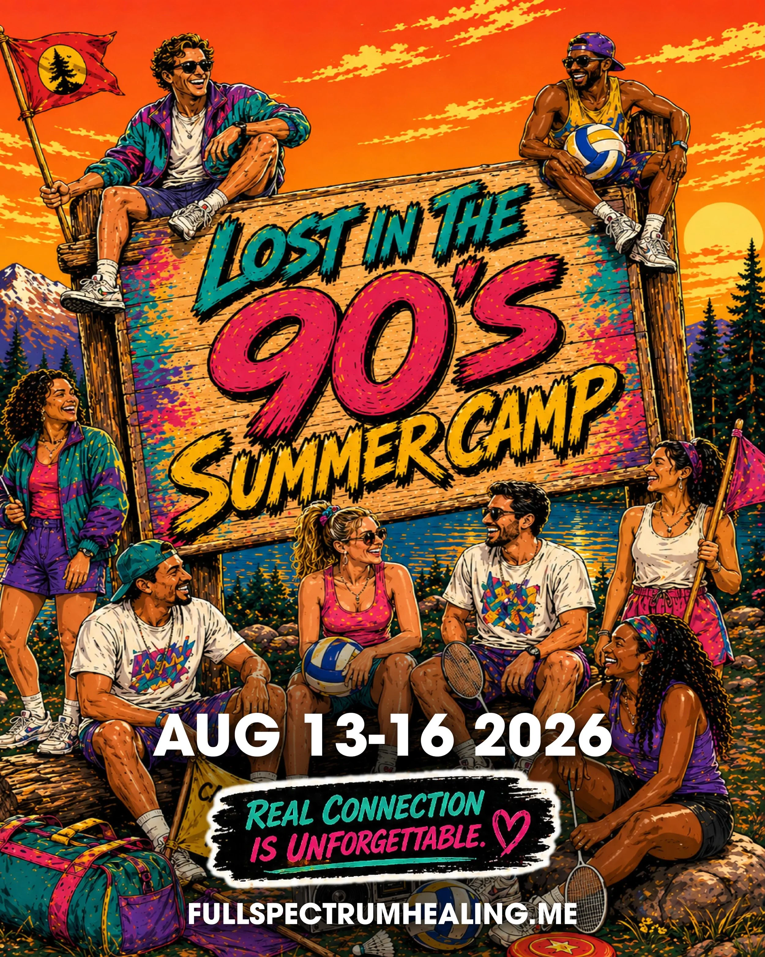 📼 LOST IN THE 90&rsquo;s. FOUND IN THE MOMENT. 🌲

Remember when summer meant making friends instead of followers?

No notifications. No endless scrolling. No pressure to perform.

Just campfires, late night conversations, team games, adventure, lau