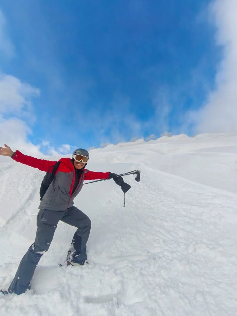 New beginnings, cycles, completions. Birthday (14). Lunar New Year (17). Year of the Fire Horse (17). Solar eclipse (17). ✨🤩

The energy matched the powder. 💥❄️

Birthday presents continued with another earn your turns day up the ridge 🗻, somethin