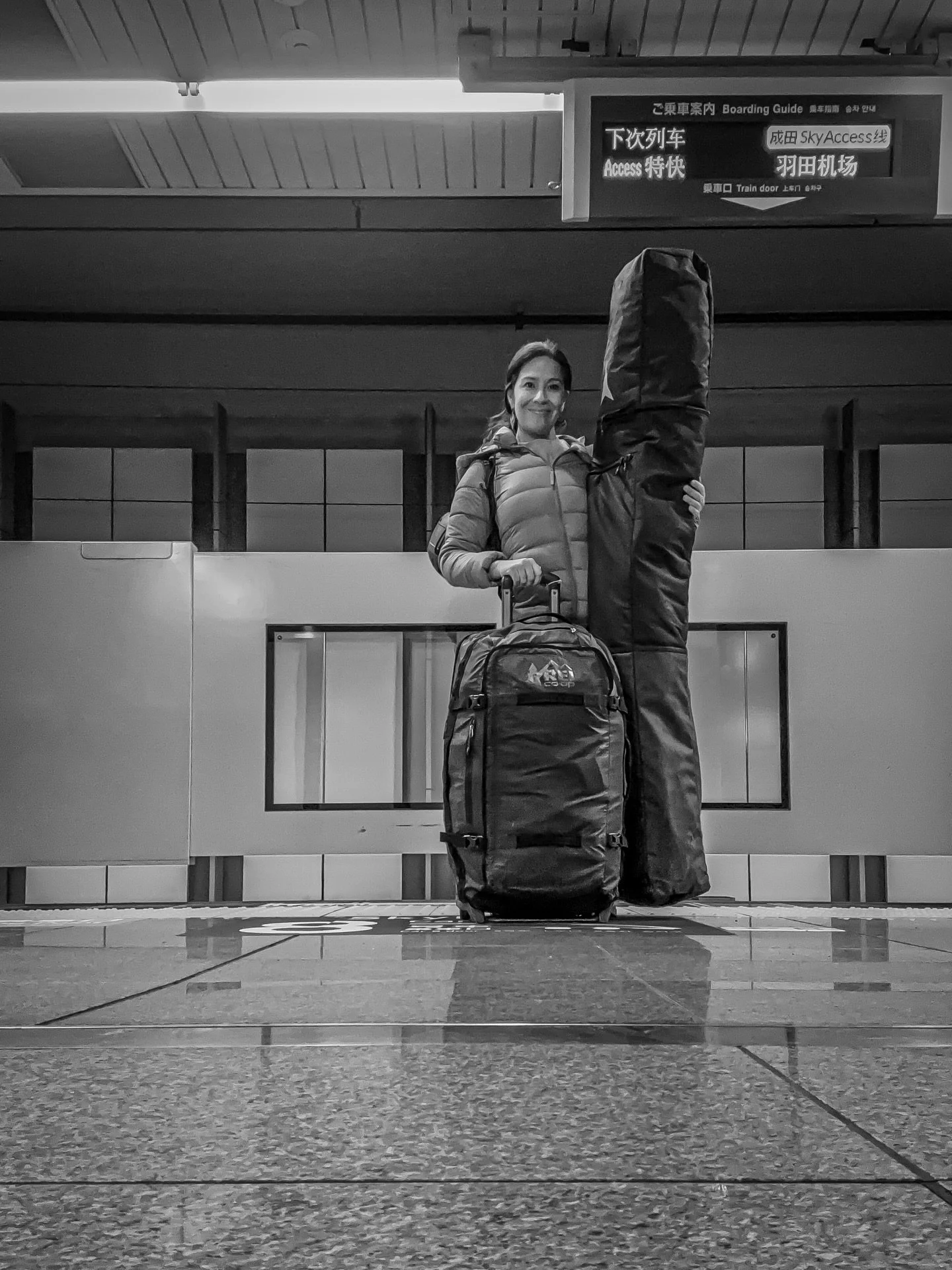 Slow moving through 🇯🇵 this winter. ❄️ we are trained for speed and efficiency, yet beautiful things happen when we allow ourselves to move slower with intention. What if we don&rsquo;t race to the next destination? What if we actually enjoy the ri