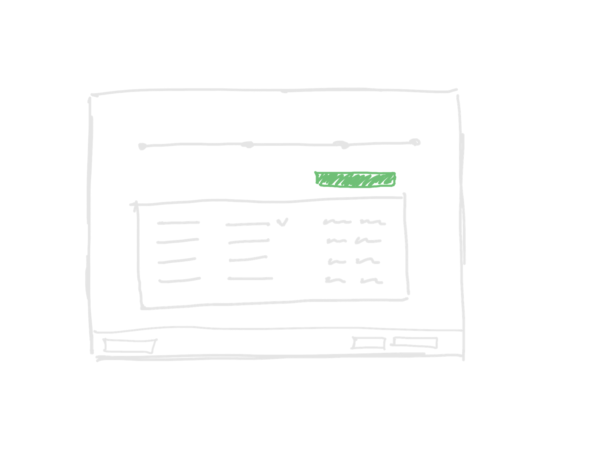 Line drawing of a laptop displaying a chat app with a heart icon and text bubbles.