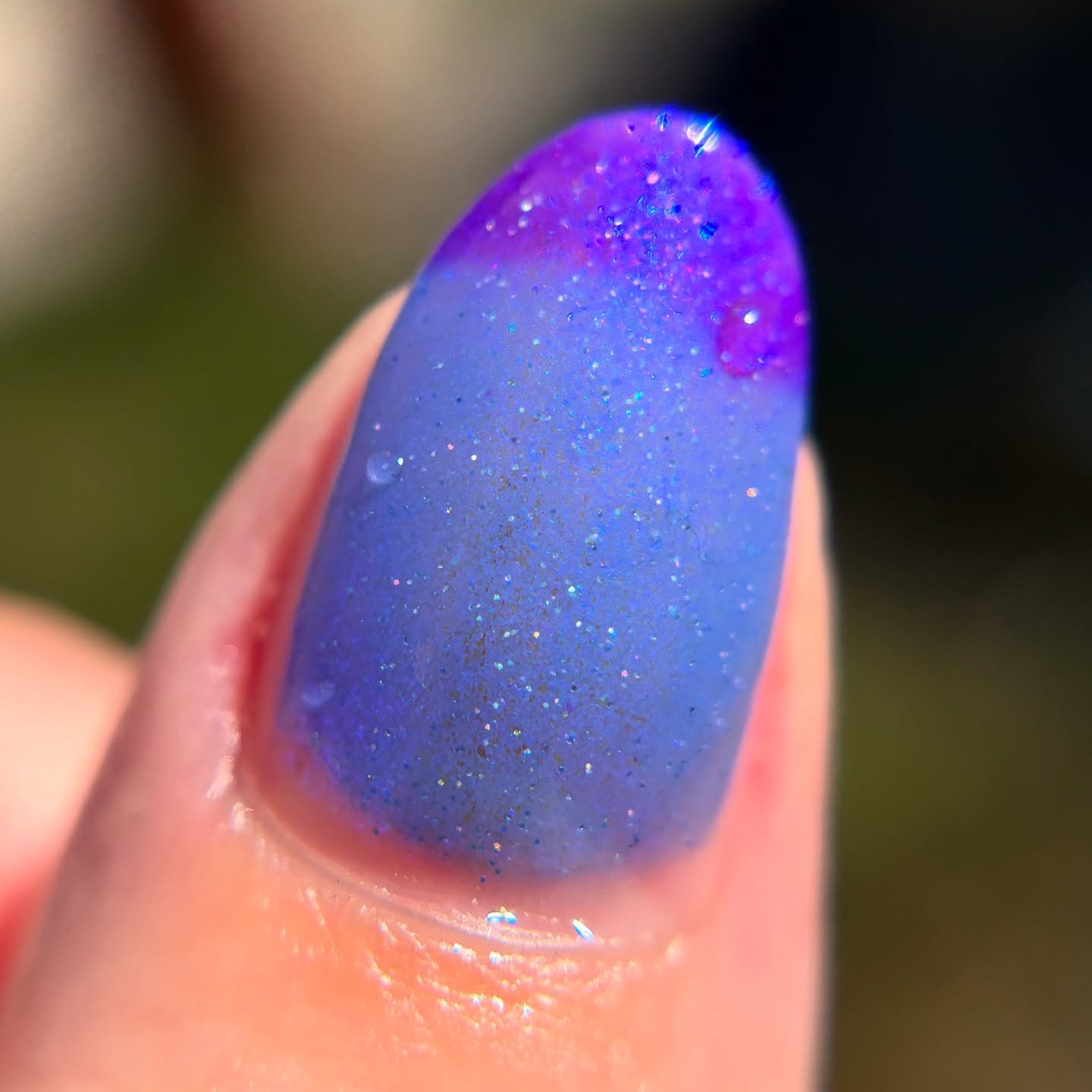 Vanishing Violet
The Van Gogh Collection
Purple (cold) to blurple (warm) thermal with electric violet/blue aurora and dainty holo
Available for pre-order 5/18 12 PM ET
Did you know Van Gogh’s “Irises” appear blue today, but the p