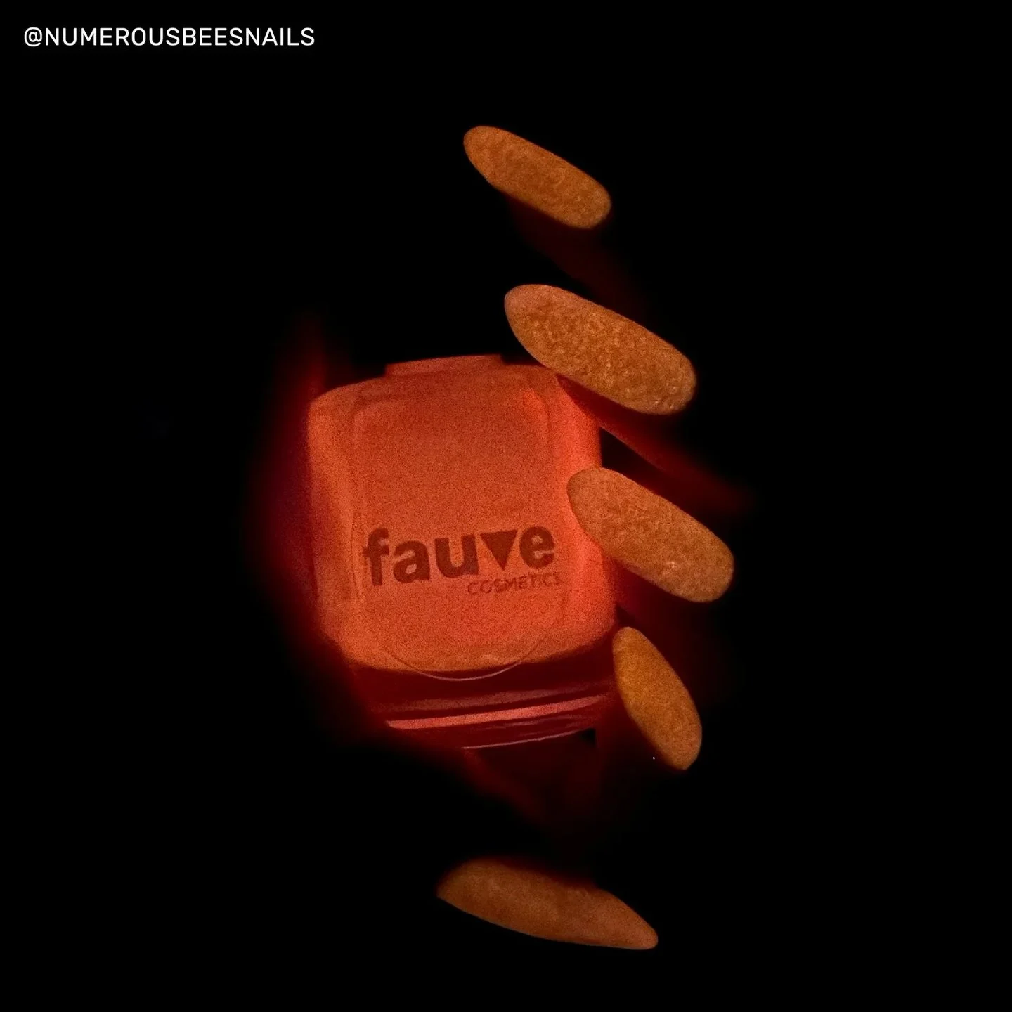 LOTUS BLOSSOM (Glow-in-the-Dark)
Impressionism 2.0 Collection

Bubblegum pink crelly base with aqua/green/pink aurora in various particle sizes, delicate holo, and glow-in-the-dark orange.

Swatched by @numerousbeesnails 
Paid PR

#fauvecosmetics #im