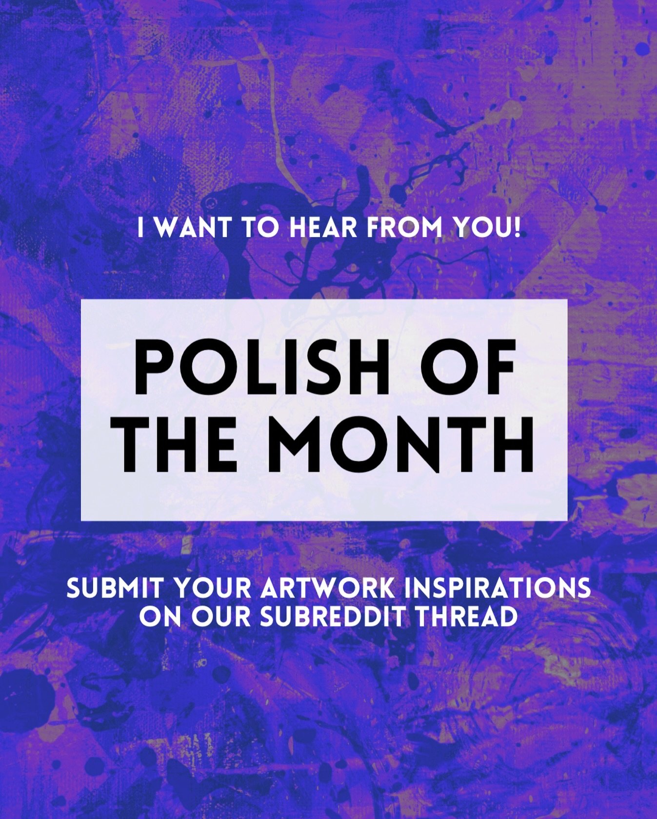 New idea: polish of the month

Thinking of offering a polish of the month in 2026 based on artists that inspire you. 

Share your artwork inspirations on our subreddit thread for consideration.
https://www.reddit.com/r/FauveCosmetics/s/8Cj40vc4s7

Ne