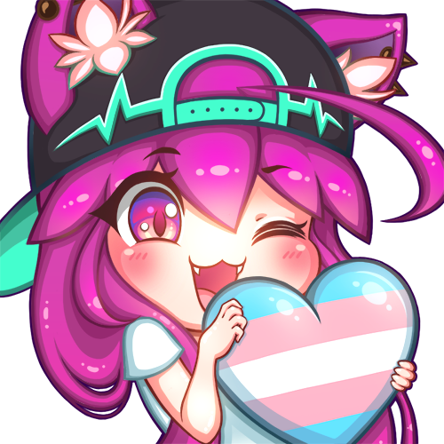 Trans Pride Emote (Regular style)