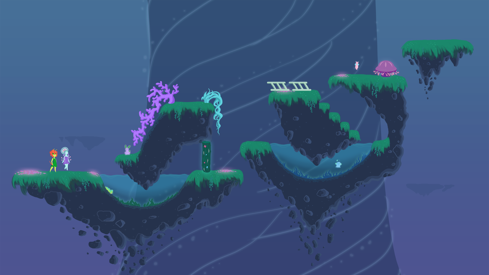 Tutorial level refined concept art.