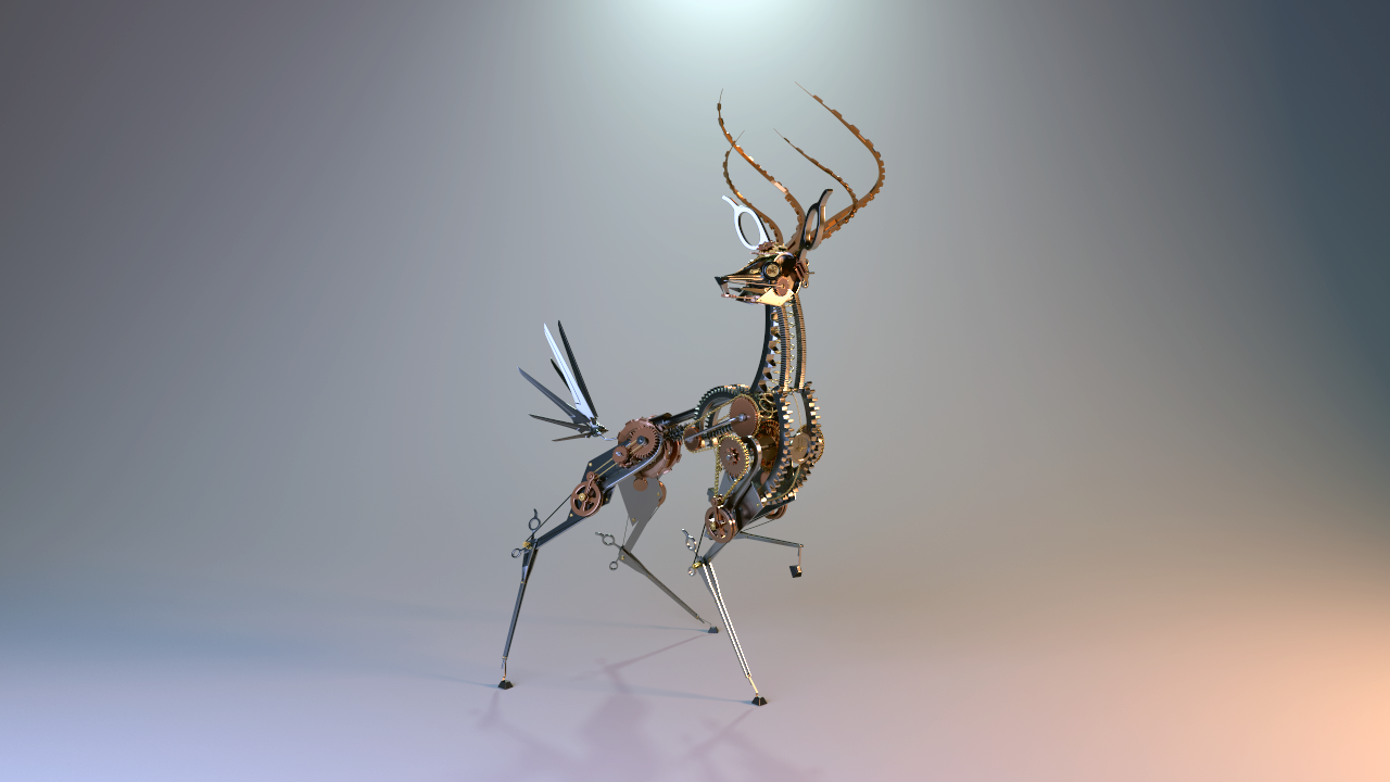 Steampunk Deer