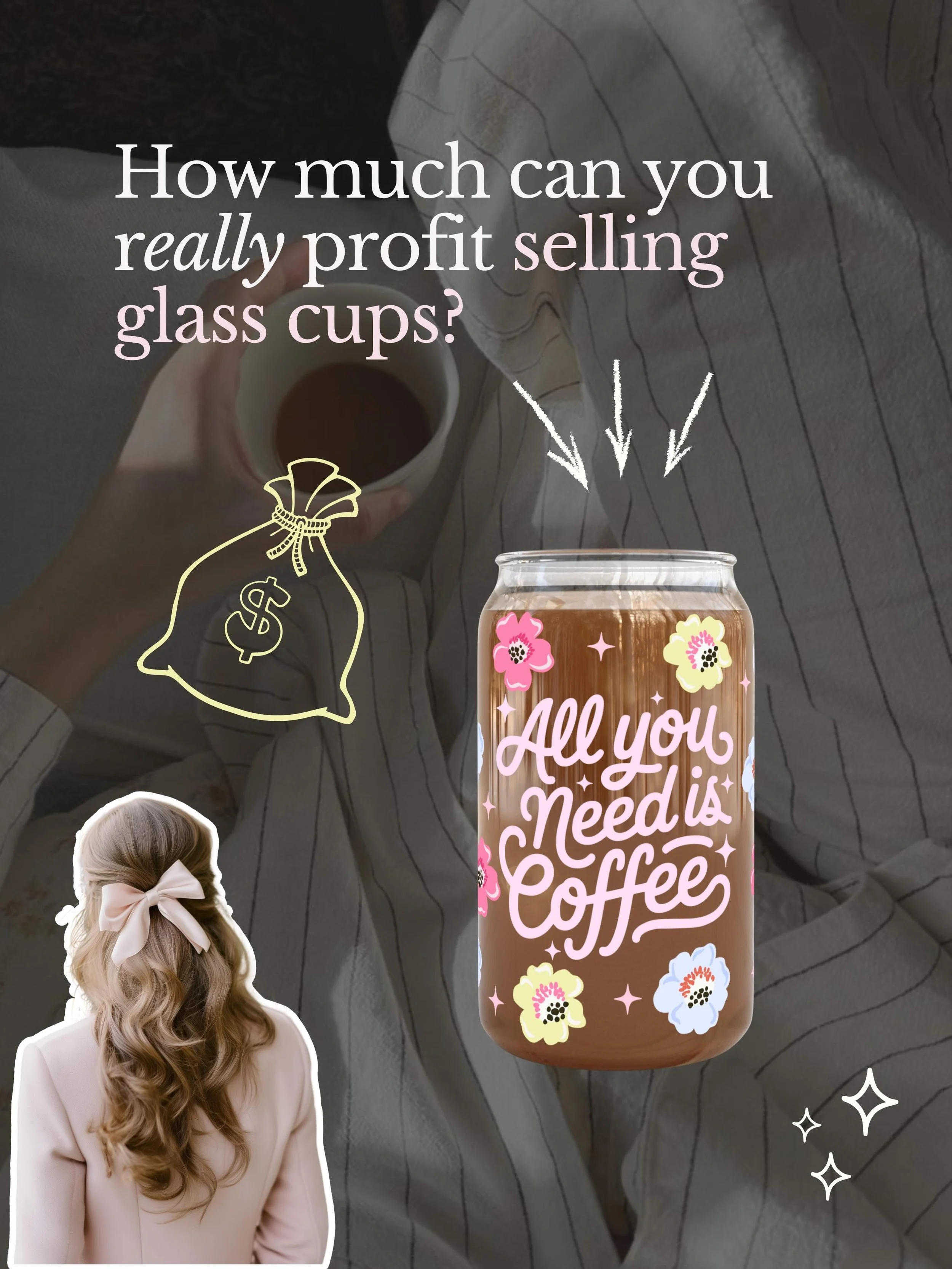 How Much Can You Really Profit Selling Glass Cups?