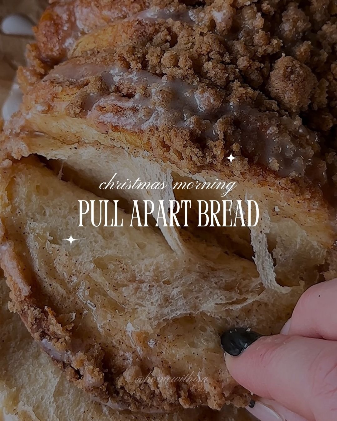 Christmas Morning Pull Apart Bread