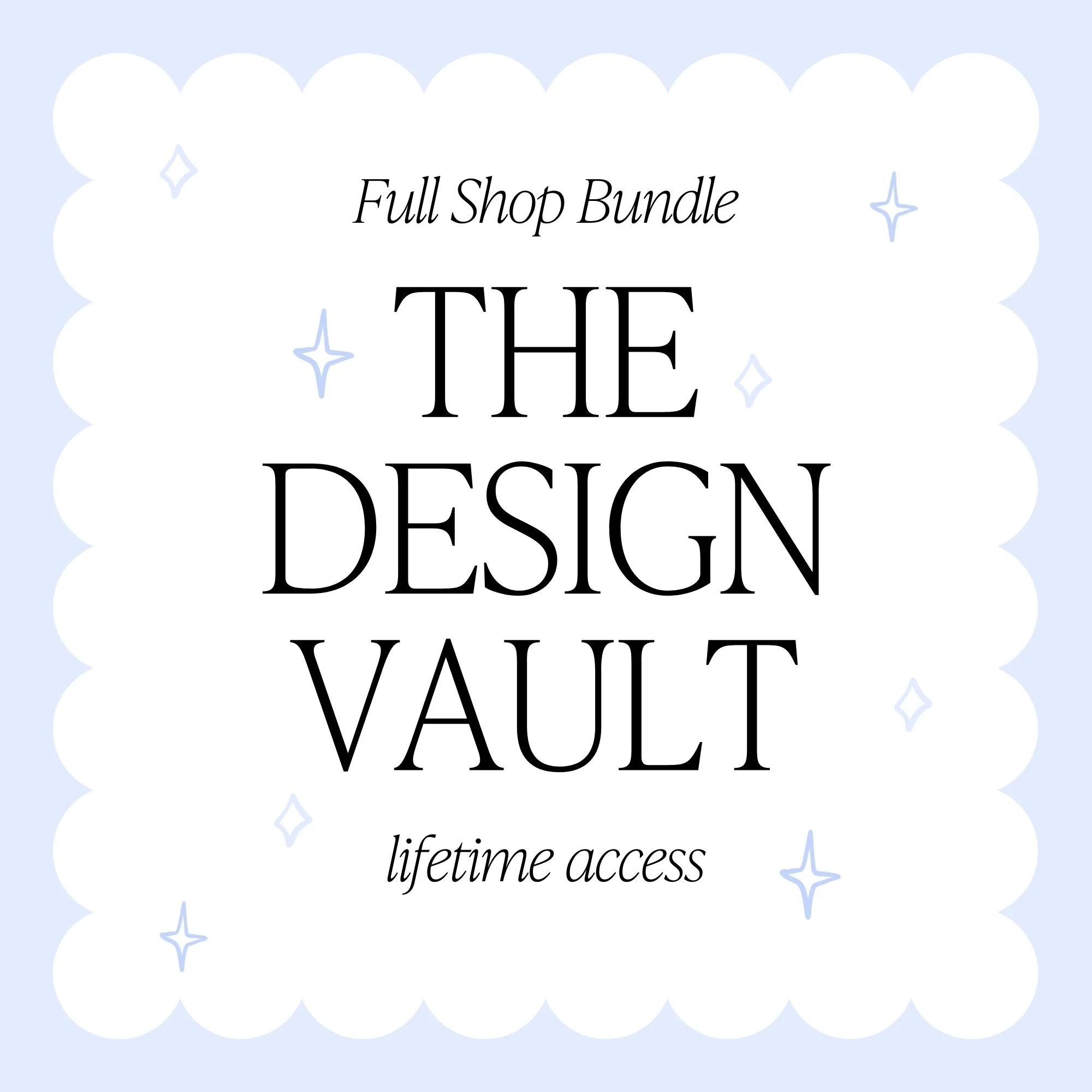 The Design Vault | Full Shop Access