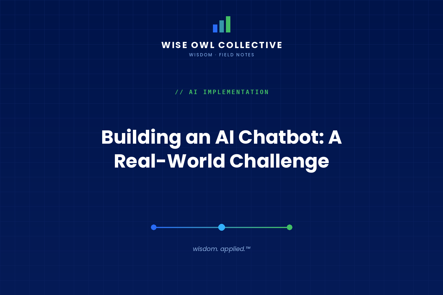 Building an AI Chatbot: A Real-World Challenge