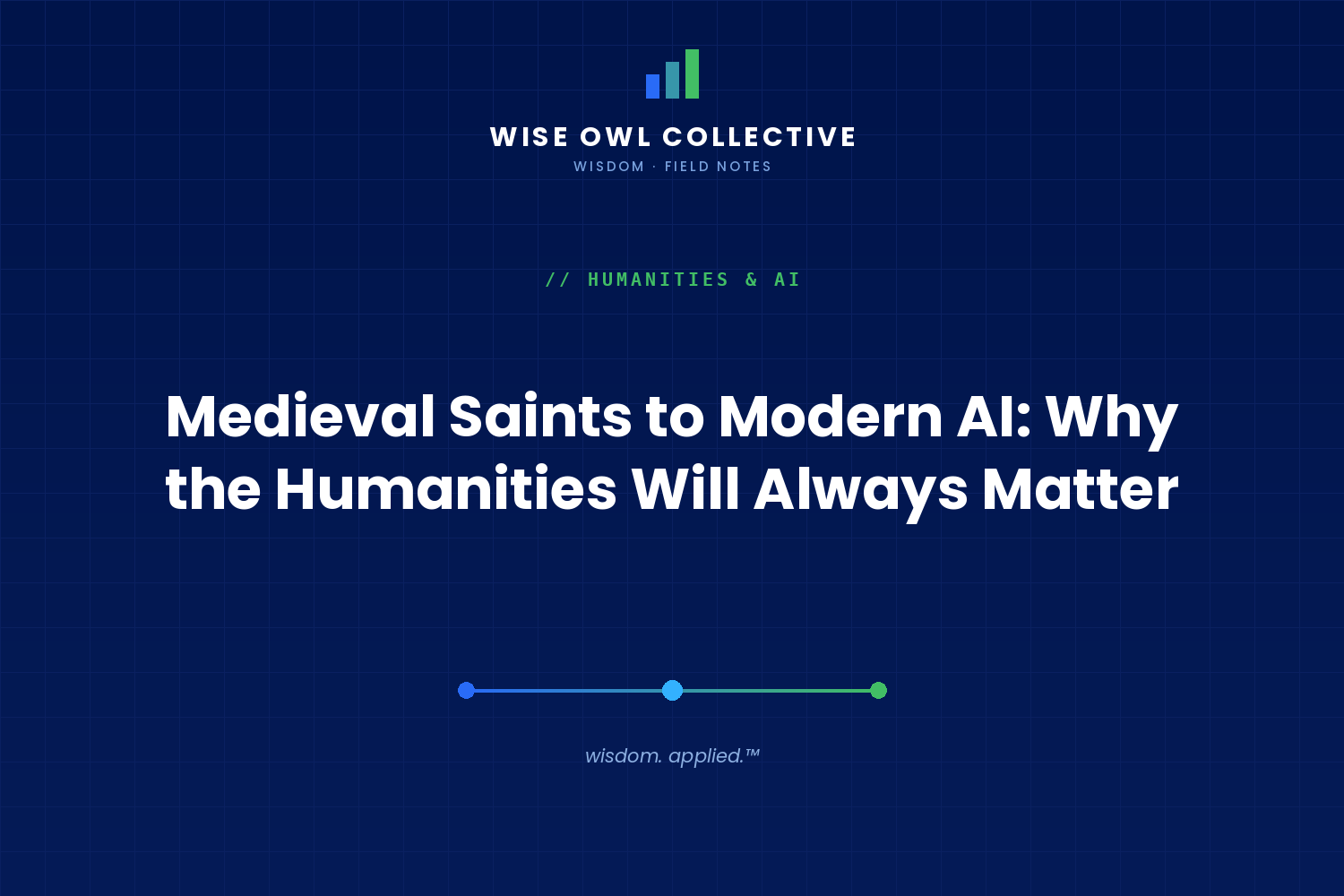 Medieval Saints to Modern AI: Why the Humanities Will Always Matter
