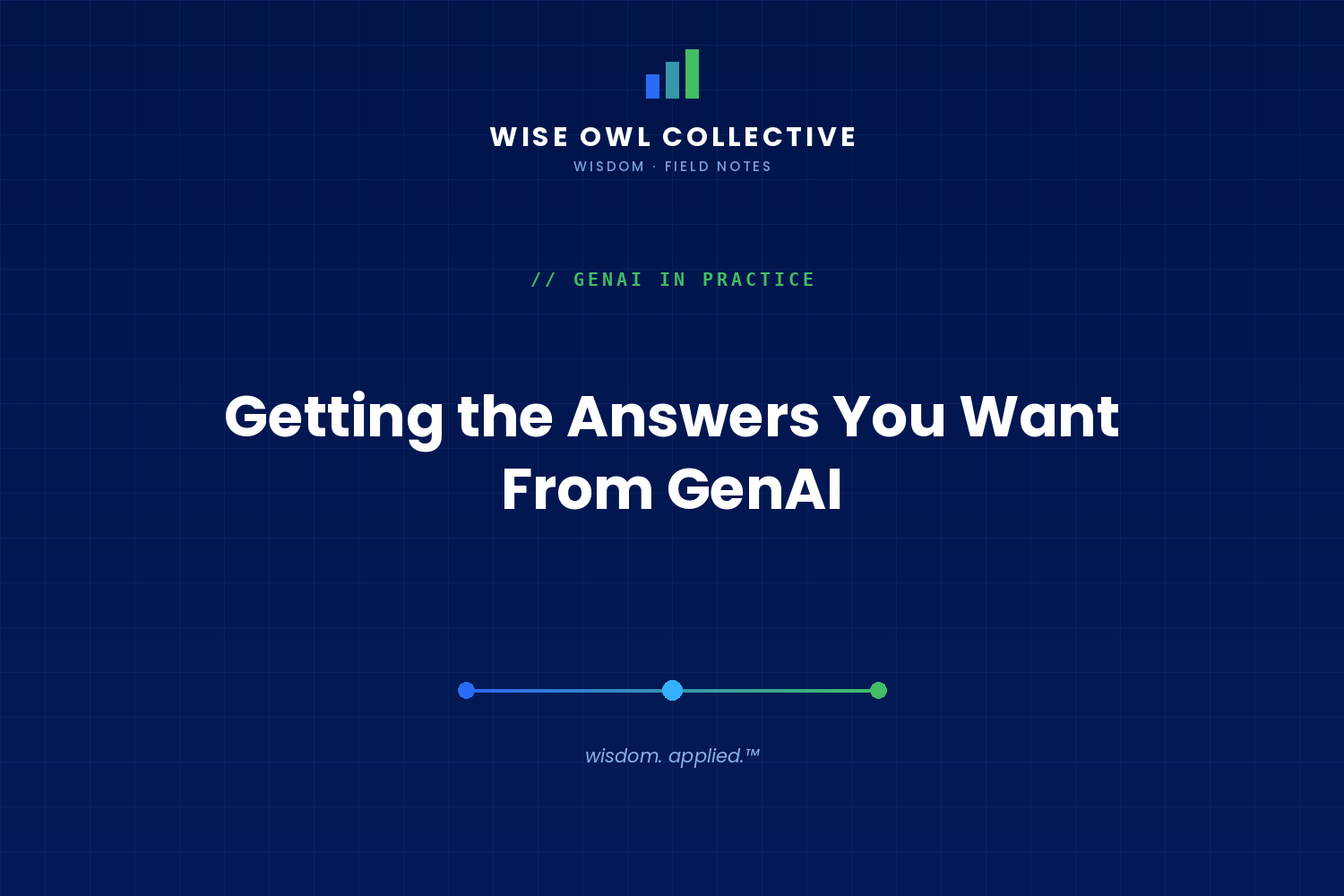 Getting the Answers You Want From GenAI