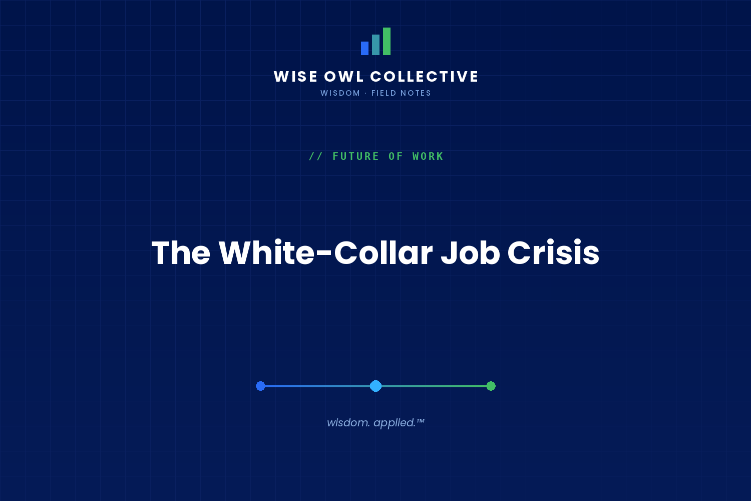 The White-Collar Job Crisis