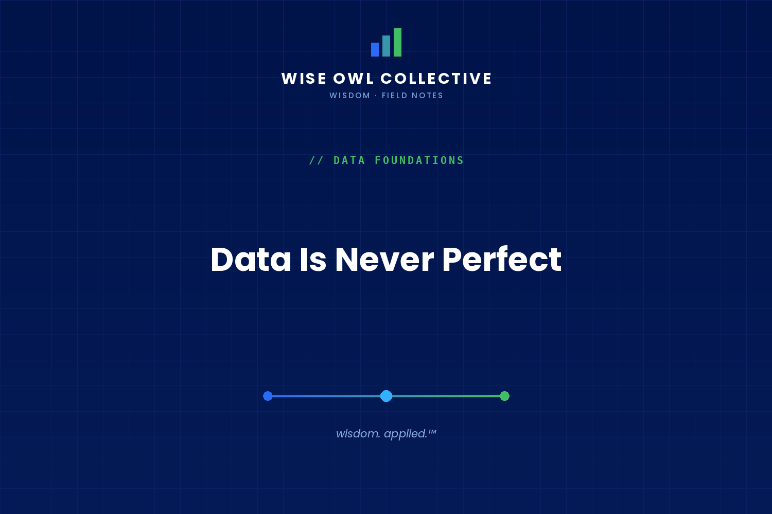Data Is Never Perfect