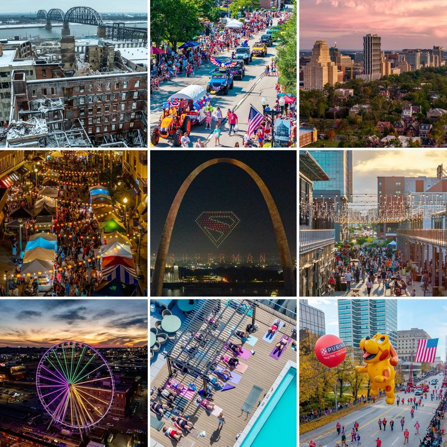 Wishing everyone a happy and healthy New Year!! 🍾 #stl #nye #newyearseve #topnine #bestof2025