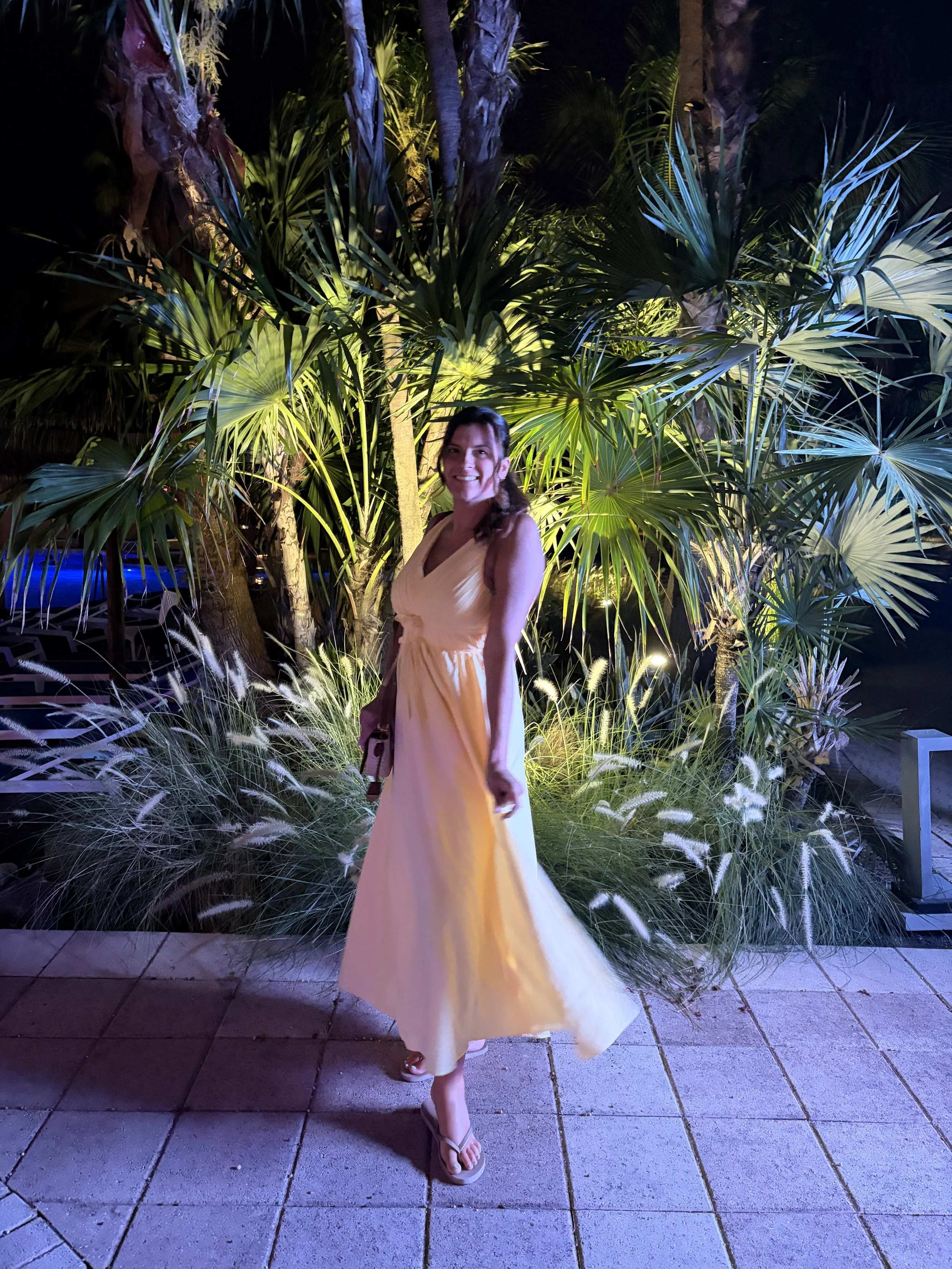 Dinner Fit leaving the resort