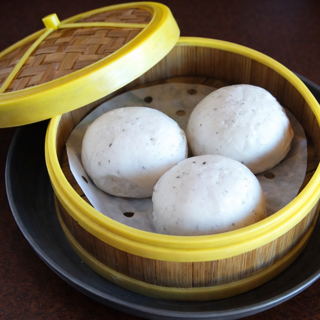 Dim Sum from Nana's showing Sesame Balls