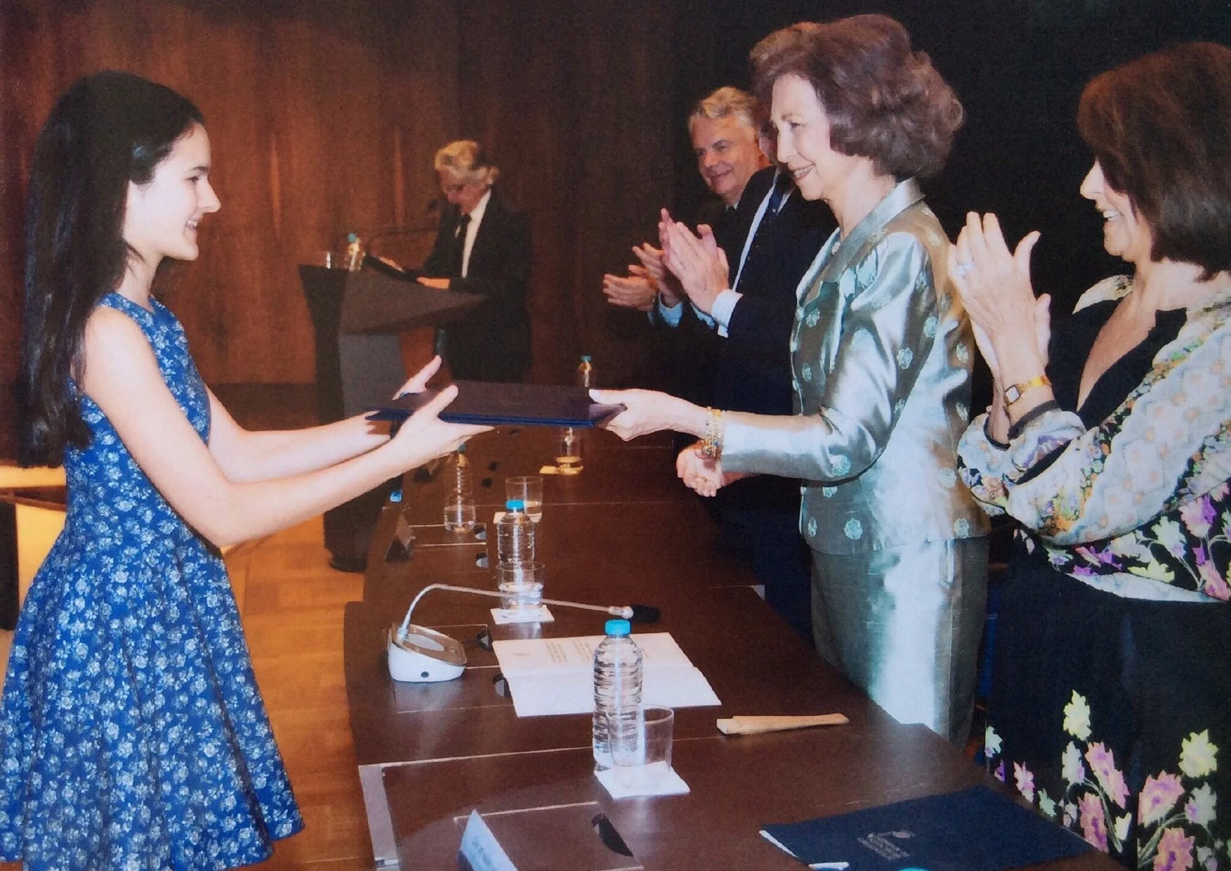 JJMM Scholarship Award, H.M Queen Sofía - Madrid