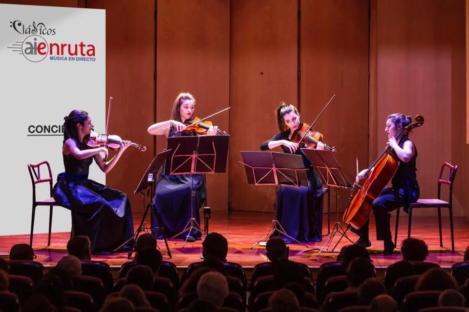 AIE en Ruta Clásicos - Cuarteto Óscar Esplá de Asisa - Madrid