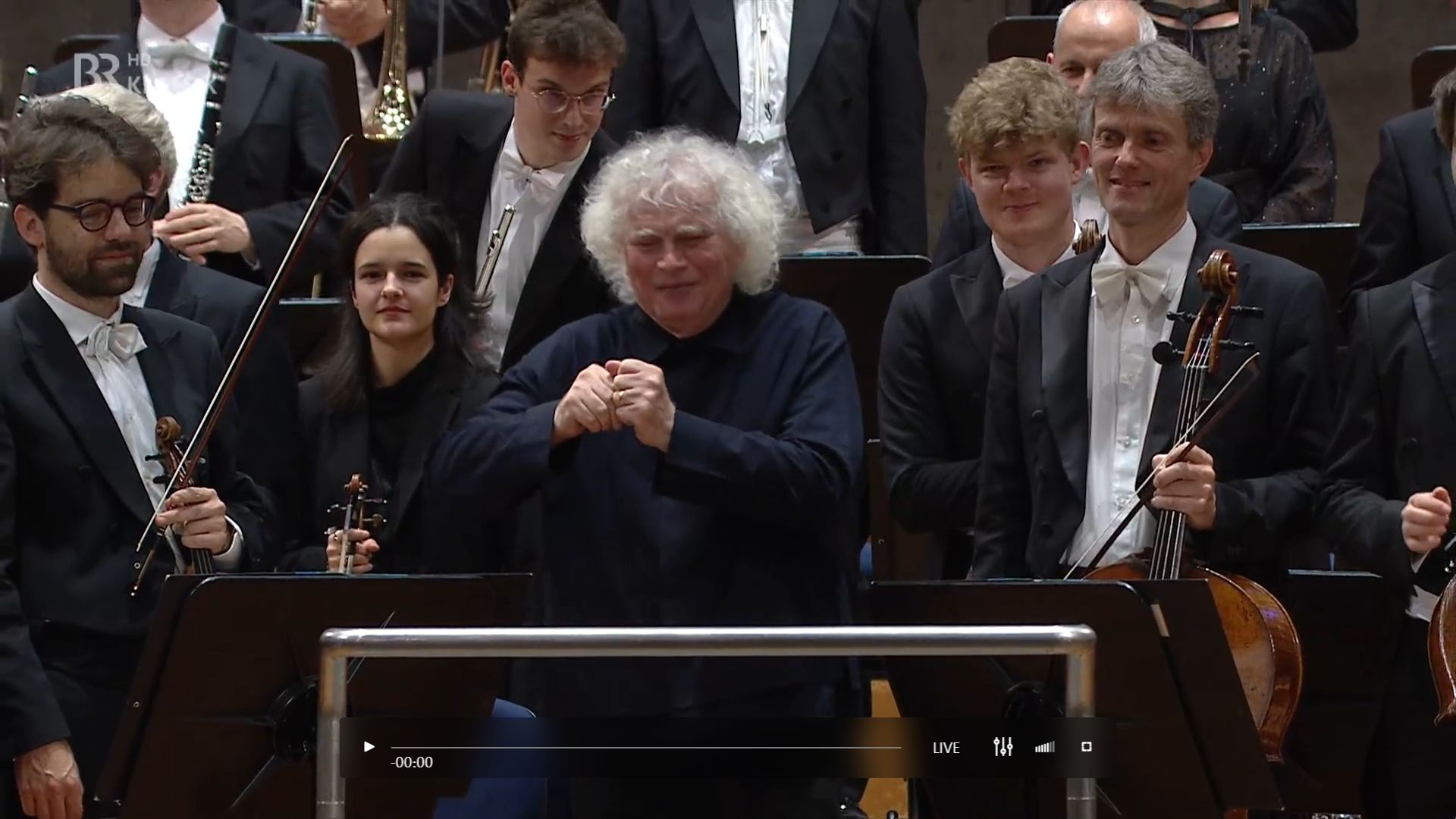 Bayerischer Rundfunk Symphonieorchester (BRSO) , Sir Simon Rattle (conductor) -  Herkulessaal, Munich