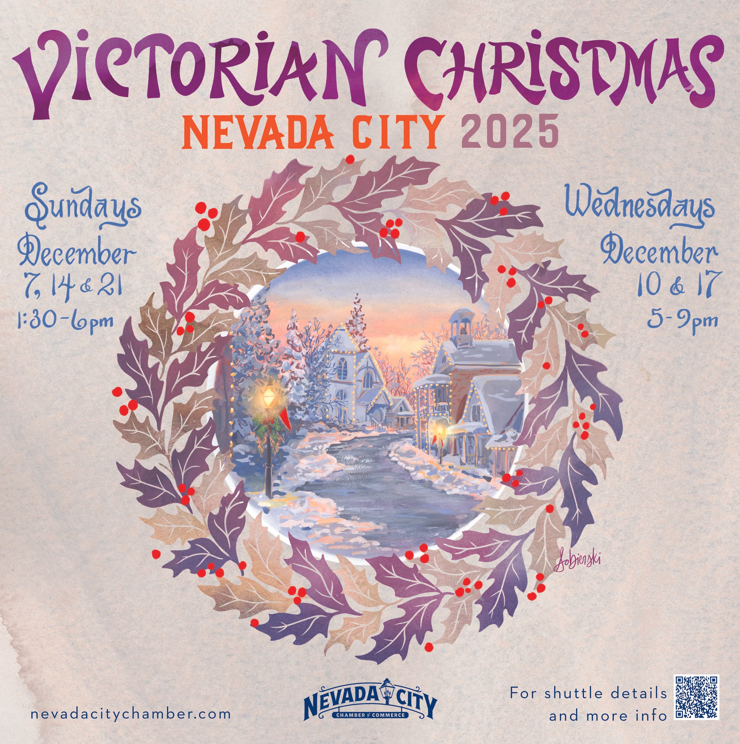 Victorian Christmas Nevada City