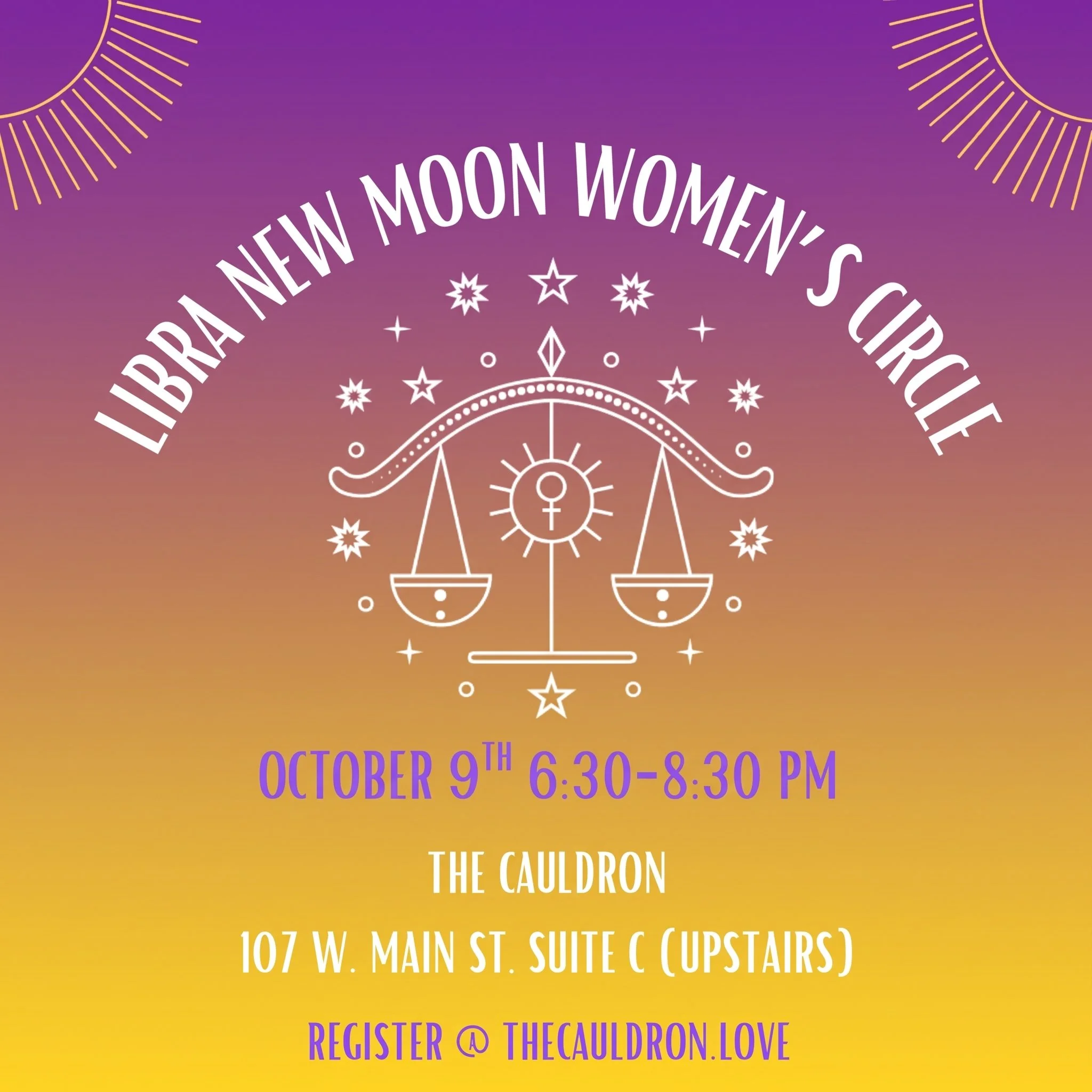 Libra New Moon Womens' Circle