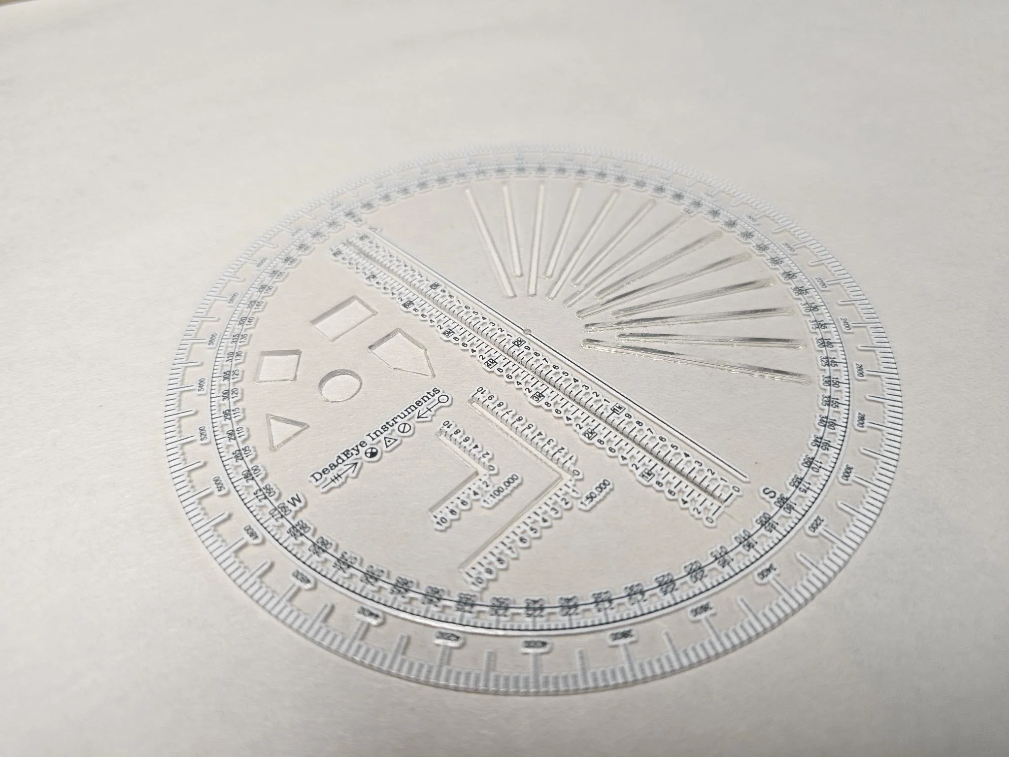 Mapping Protractor - The Dead Reckoner