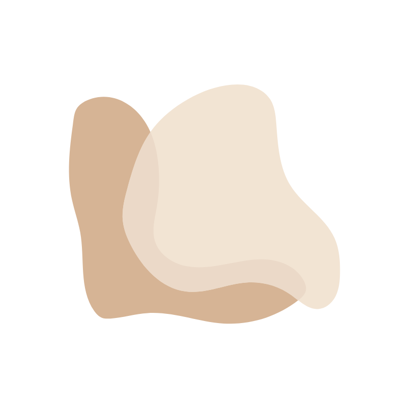 Abstract, multicolored, amorphous shapes overlapping on a black background.