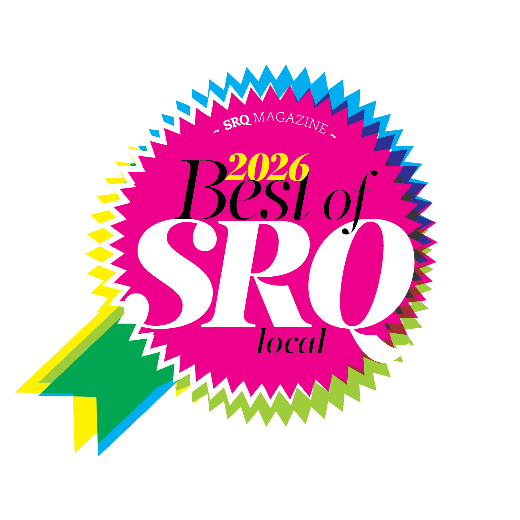 Visbeen Architects SRQ Magazine Award Decal