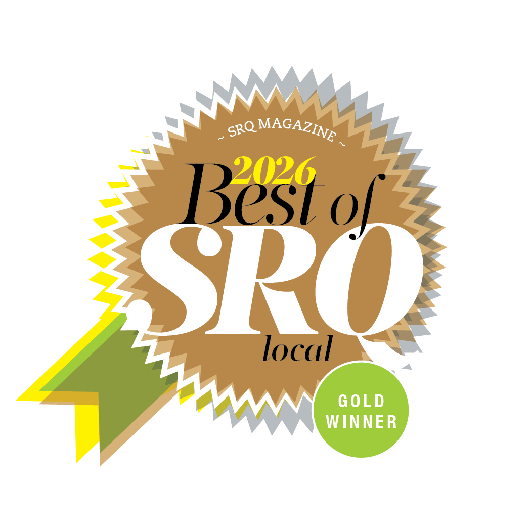 Visbeen Architects SRQ Magazine Gold Winner Award Decal
