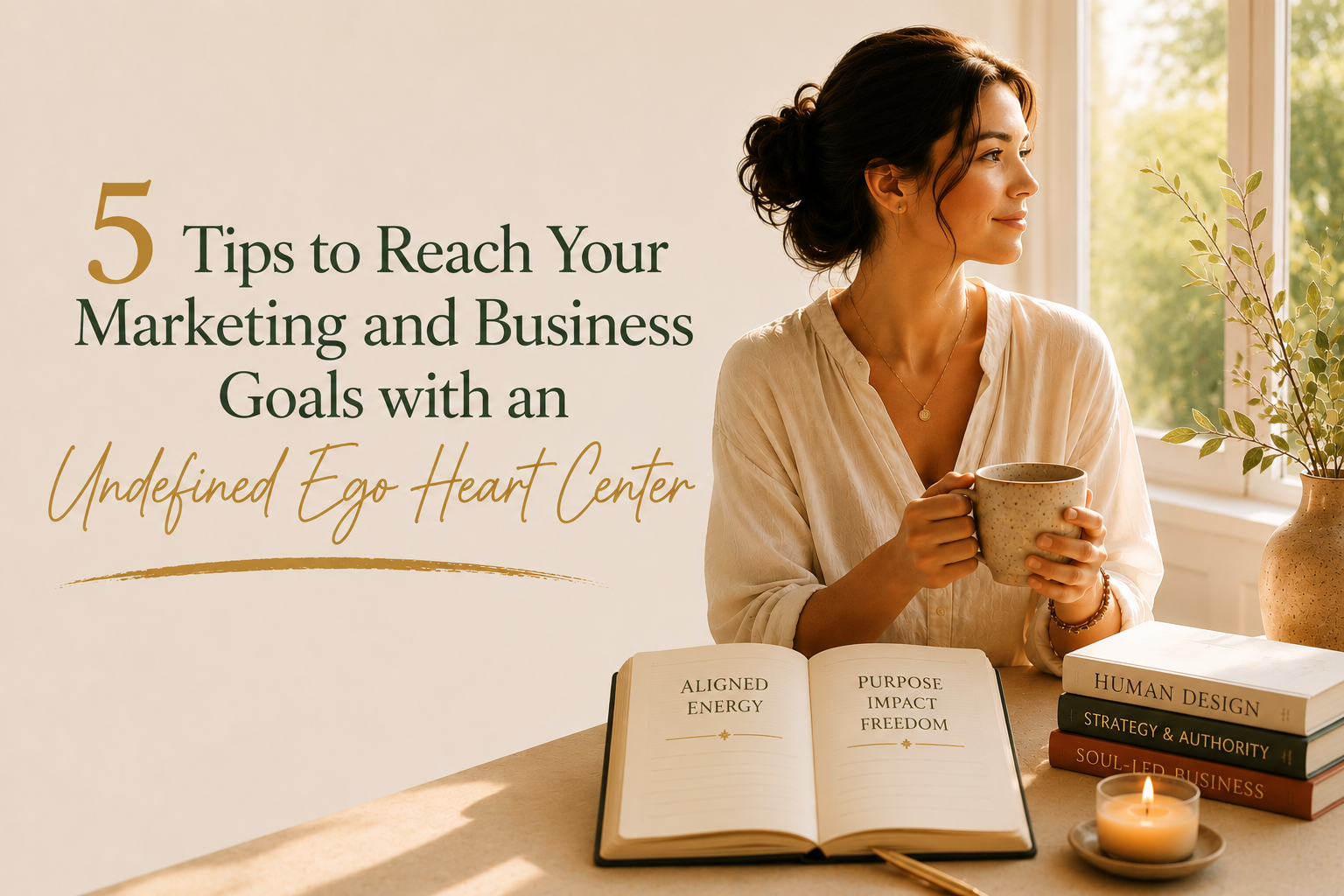 5 Tips to Reach Your Marketing and Business Goals with an Undefined Ego Heart Center