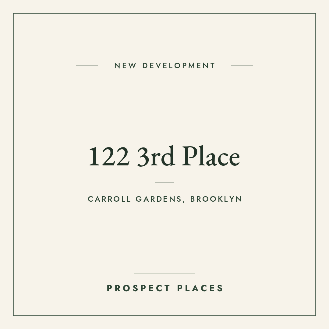 Two Carroll Gardens Condos in a Restored Townhouse at 122 3rd Place