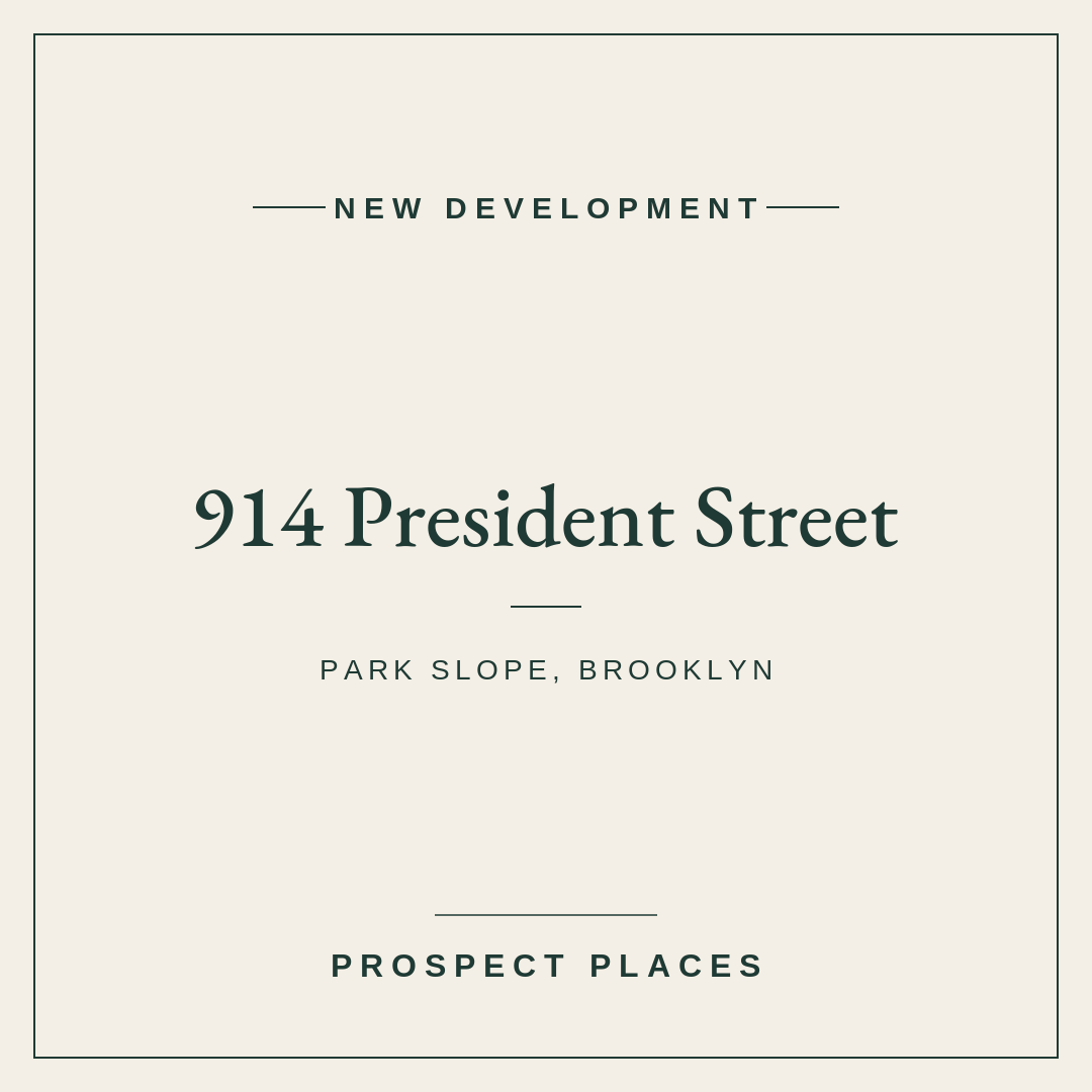 Townhouse Condos Near Grand Army Plaza at 914 President Street