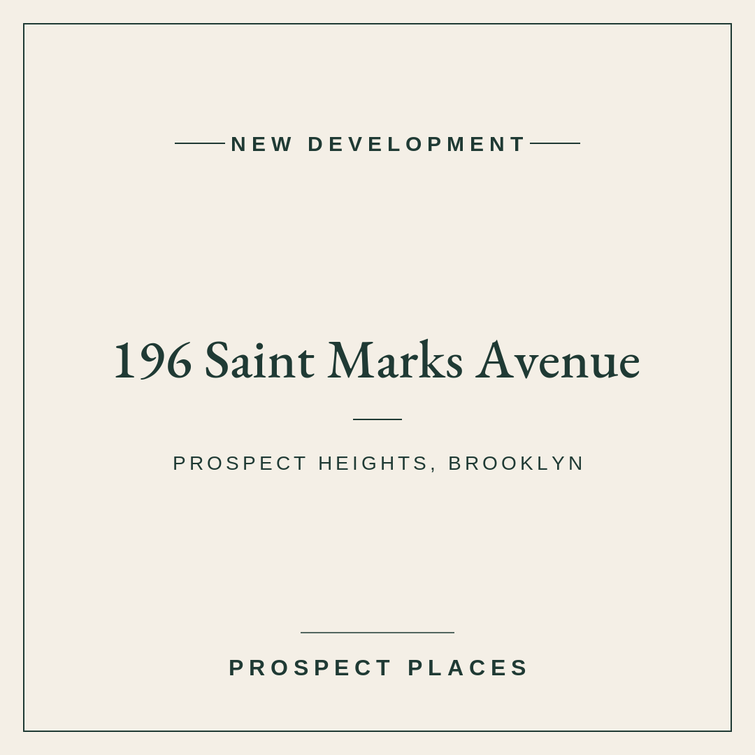 Two Boutique Condos in a Restored 1893 Building at 196 Saint Marks Avenue