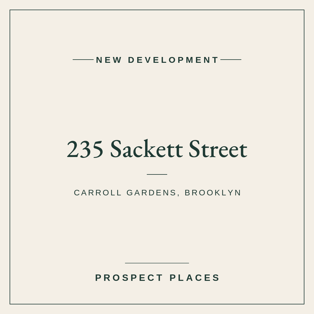 235 Sackett Street Brings Two Boutique Condos Near Carroll Park