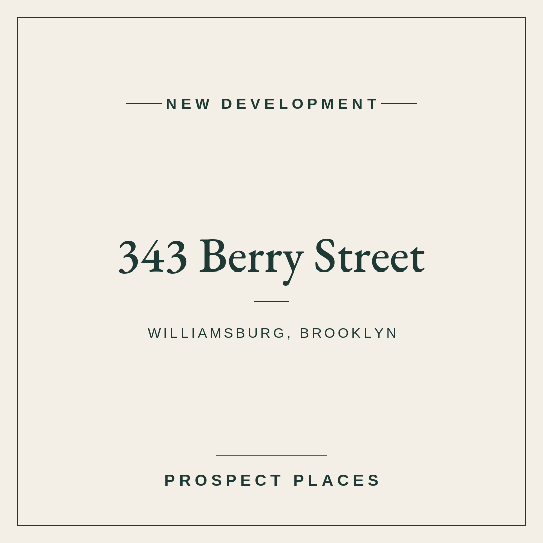Two Boutique Condos Take Shape at 343 Berry Street in Williamsburg